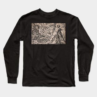 Beastly Hercules and Hydra, Unknown Long Sleeve T-Shirt